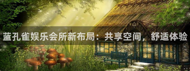 好彩运：蓝孔雀娱乐会所新布局：共享空间，舒适体验